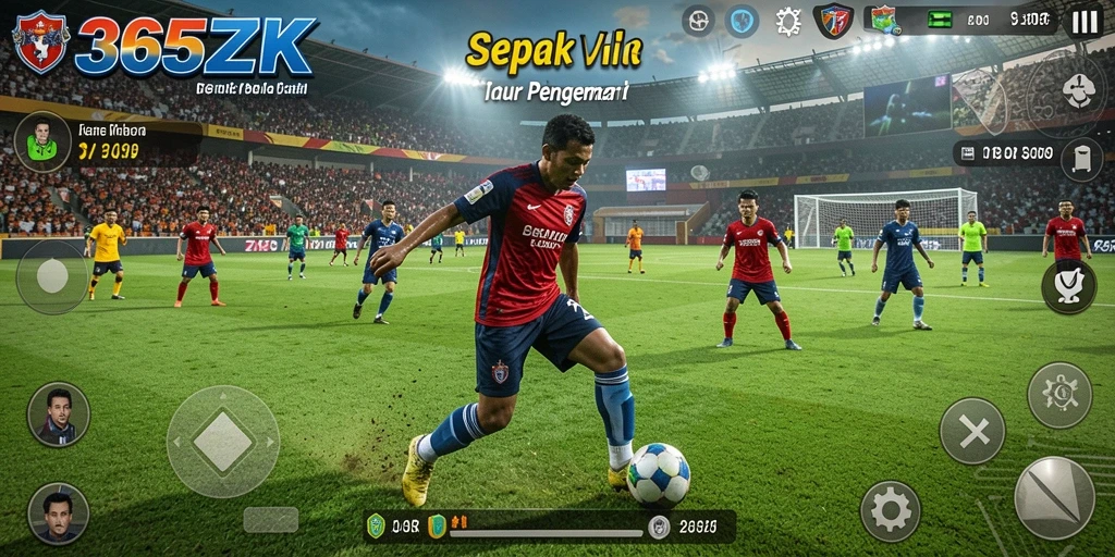 Tampilan gameplay 365ZK yang seru dan mendebarkan.