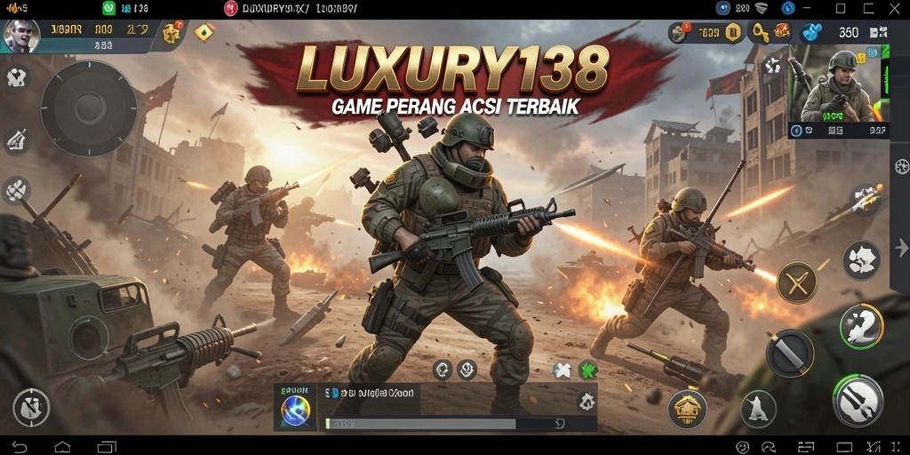 Tampilan grafis LUXURY138 yang menawan saat pertarungan.