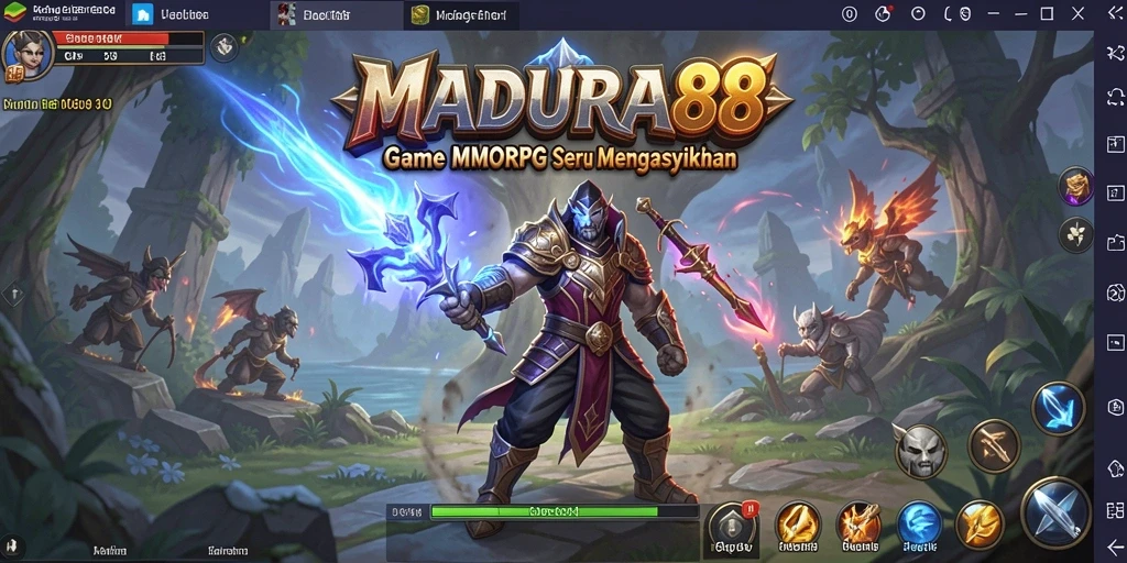 Gameplay menarik dan grafis menawan dalam MADURA88.