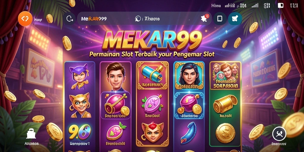 Gameplay seru dan menegangkan dari MEKAR99 di layar.
