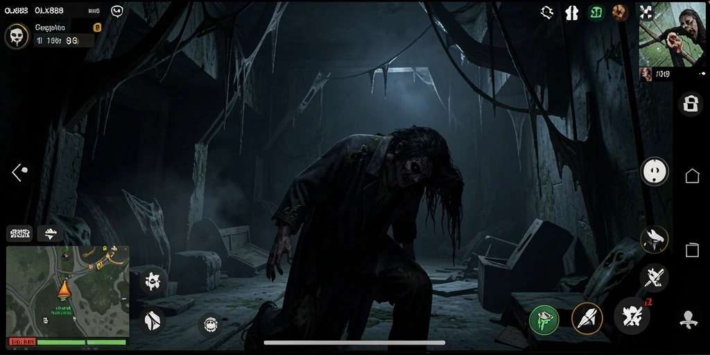 Tampilan gameplay menegangkan dari OLX888 yang menguji keberanian Anda.