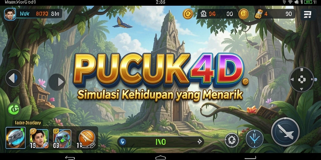 Tampilan gameplay PUCUK4D yang menarik dan interaktif.
