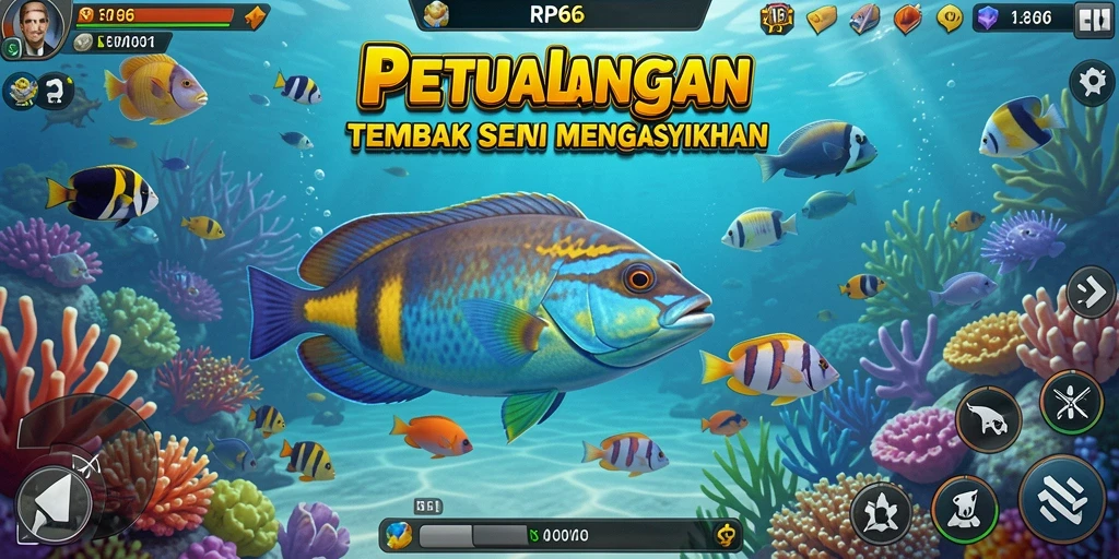 Tampak menyenangkan saat menangkap ikan di RP66.