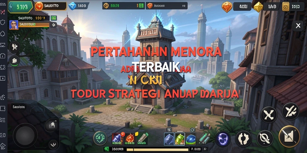Gameplay menakjubkan dari SAUDITOTO dalam Tower Defense.