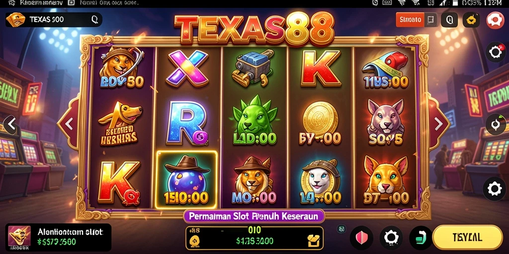 Tampilan menarik dari gameplay TEXAS88 yang memikat.