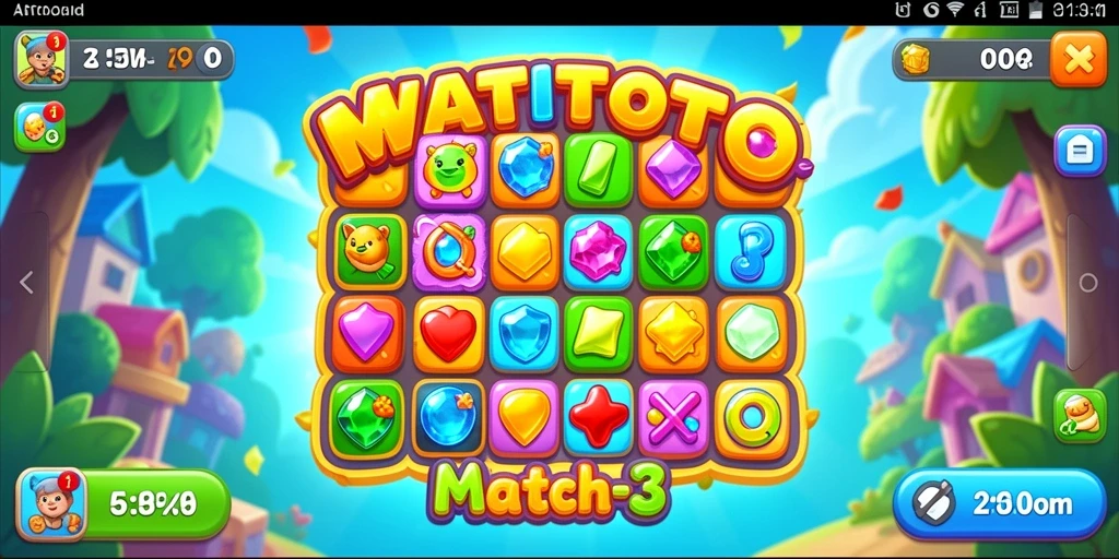 Gameplay menarik WATITOTO yang penuh warna.