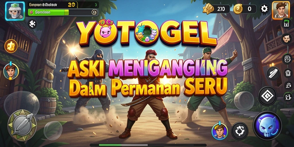 Tampilan aksi seru di gameplay YOTOGEL.